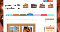 Desktop Screenshot of erasmusenflandes.com